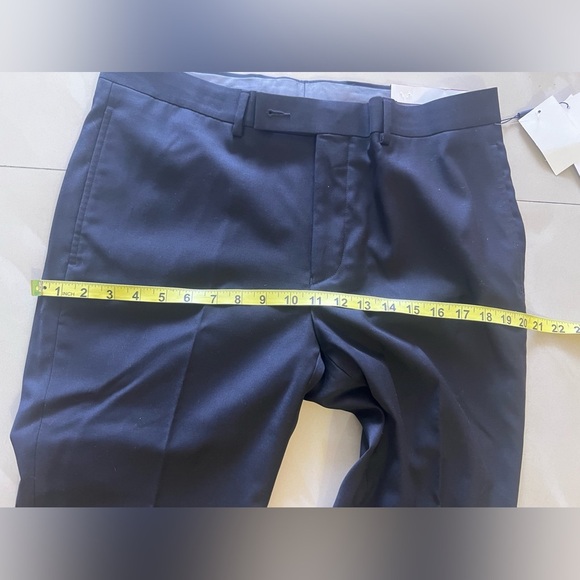 Calvin Klein Size 34W 30L STRAIGHT FIT New Pants black pockets men - Picture 10 of 16
